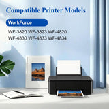 Remanufactured Ink Cartridges for Epson 822XL Ink Cartridges to use wi