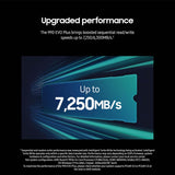 Samsung 990 EVO Plus - 1 To PCIe Gen4. X4 / Gen5. X2 NVMe 2.0 - M.2 Int