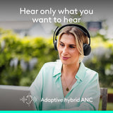 Logitech Zone Wireless 2 ES - Casque sans fil à réduction de bruit avec publicité