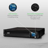 APC 1500VA Smart UPS avec SmartConnect, SMC1500-2UC onduleur rack Bat