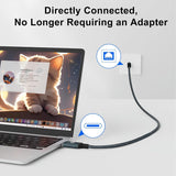USB C to Ethernet Cable 15FT/5M, Type C to RJ45 Gigabit LAN Network Ad