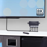 StarTech.com 4-Port 8K HDMI Switch, HDMI 2.1 Switcher 4K 120Hz HDR10+