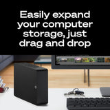Seagate Expansion 24TB External Hard Drive HDD - USB 3.0, with Rescue