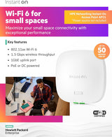 HPE Networking Instant On Access Point AP21 2x2 WiFi 6 Indoor Wireless