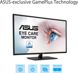 ASUS 31.5” 1080P Monitor (VA329HE) - Full HD, IPS, 75Hz, Adaptive-Sync