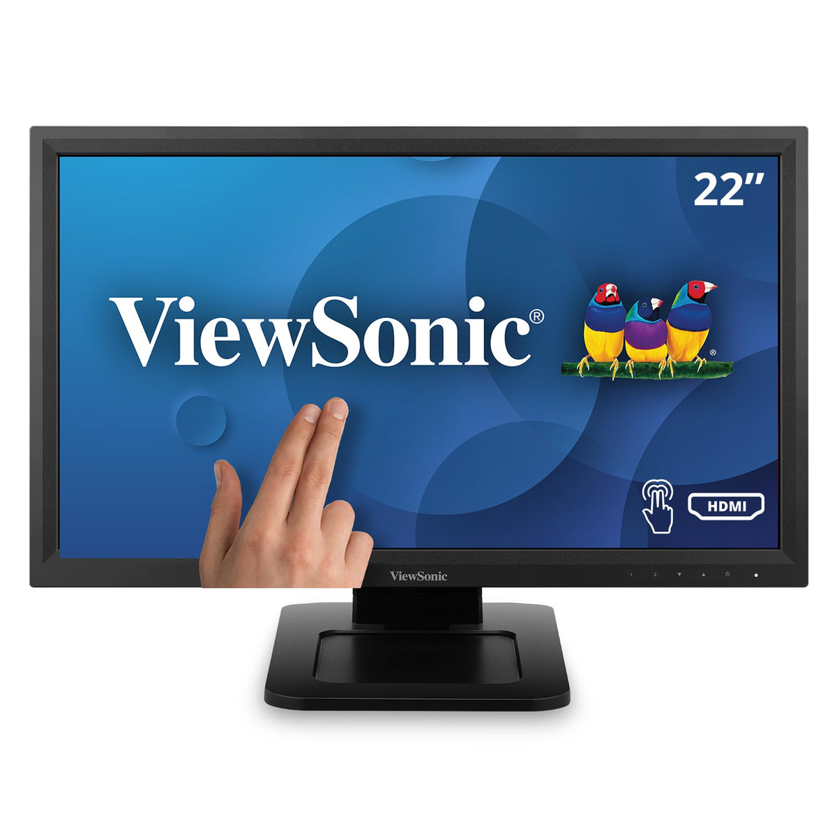 ViewSonic TD2211 22 Inch 1080p Single Point Resistive Touch Screen Mon