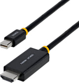 StarTech 3ft (91cm) Mini DisplayPort to HDMI Adapter Cable, 4K 60Hz wi