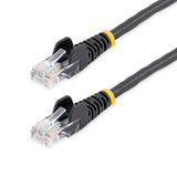 StarTech.com 100ft Black Cat5e Snagless RJ45 UTP Patch Cable - 100 ft