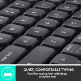 Logitech MK850 Performance Wireless Keyboard and Mouse Combo for Windo