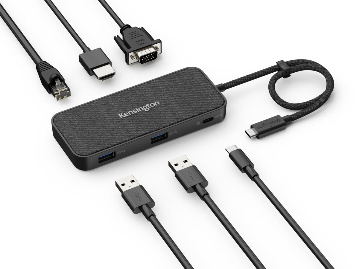 Station d'accueil Kensington SD1650P USB-C 4K avec alimentation pass-through de 100 W