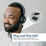 Casque USB essentiel Cyber Acoustics CA (HS-2000) – Professionnel