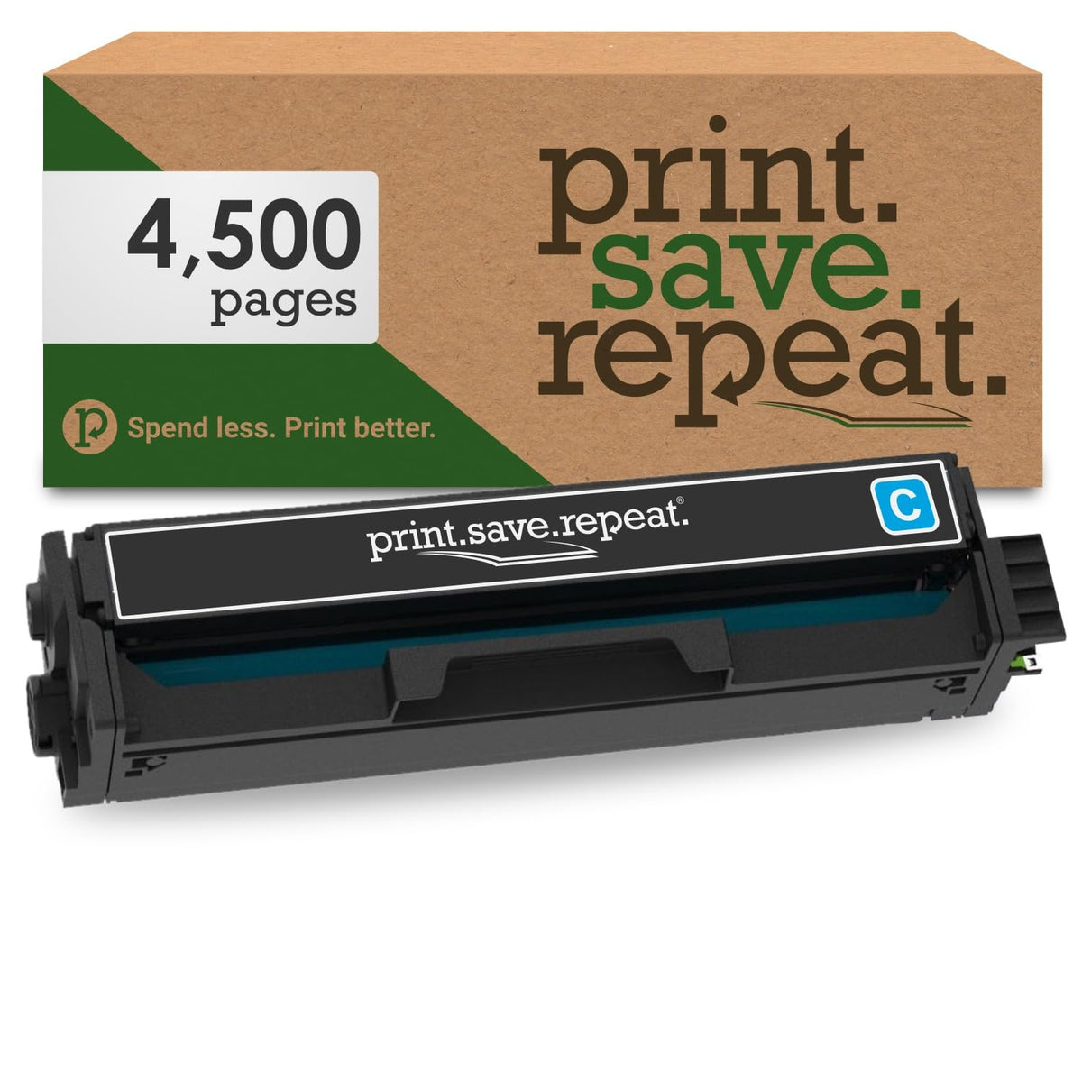 Print.Save.Repeat. Lexmark C341XC0 Cyan Extra High Yield Remanufacture