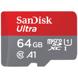 Carte mémoire microSDXC ultra SanDisk 64GB UHS-I avec adaptateur - Jusqu'à 14