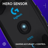 Logitech G305 Lightspeed Wireless Gaming Mouse, Hero Sensor, 12,000 DP