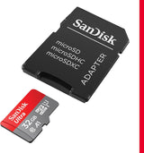 SanDisk 32GB Ultra microSDHC UHS-I Memory Card with Adapter - 120MB/s