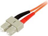 Câble à fibre optique StarTech.com de 1 m - Multimode Duplex 50/125 - LSZH - L