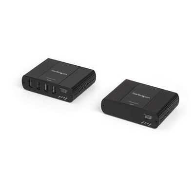 StarTech.com 4 Port USB 2.0 Extender Over Ethernet/IP Network Hub - Up