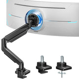 DESK MOUNT QUAD MONITOR ARM VESA 27 INCH