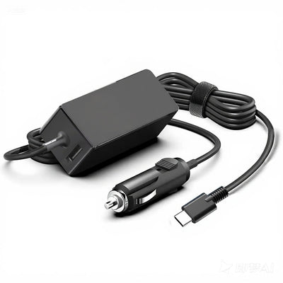 100W USB C Laptop Car Charger Compatible with Dell Latitude/XPS/Precis