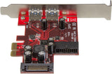 StarTech.com 4-Port PCI Express USB 3.0 Card SATA Power PEXUSB3S2EI