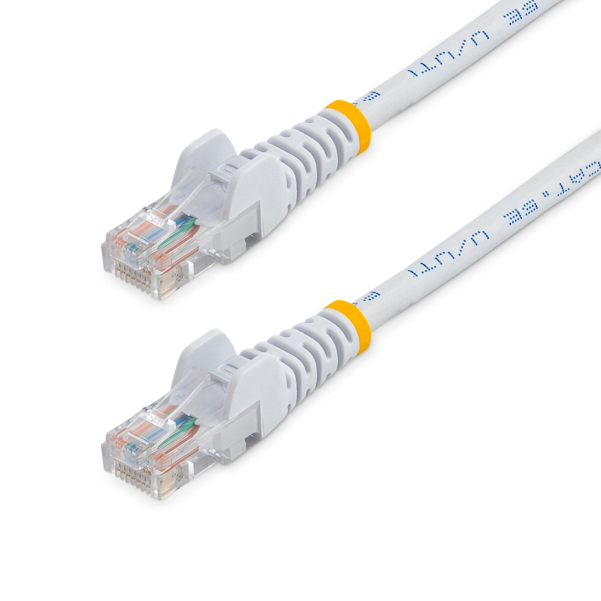 Câble Ethernet Cat5e StarTech.com - 1,5 m - Blanc - Cordon de brassage - Snagless