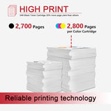 046 Toner Cartridge (4-Pack) Replacement for Canon 046 CRG-046 046H Co