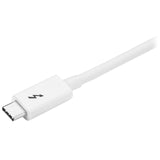 StarTech.com 3.3ft (1m) Passive Thunderbolt 3 Cable, 20Gbps, 100W PD