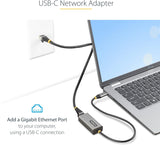 Startech US1GC30B2 1FT USB-C to RJ45 Ethernet Adapter