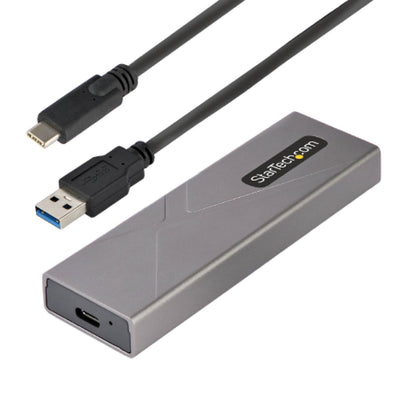 StarTech.com USB-C 10Gbps to M.2 NVMe or SATA SSD Enclosure - Tool-Fre