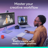 Logitech Scheduler - Écran de gestion de la salle blanche