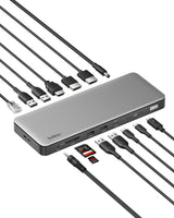Station d'accueil Belkin Thunderbolt 4 triple écran 96W 14 en 1 USB-C