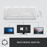 Logitech Signature MK650 Combo for Business, Wireless Mouse and Keyboa