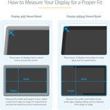 StarTech.com 22-inch 16:9 Computer Monitor Privacy Filter, Anti-Glare