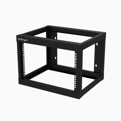 StarTech.com 2-Post 6U Heavy-Duty Wall-Mount Network Rack, 19