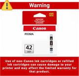 Canon Genuine Canon CLI-42 Ink Cartridge, Light Grey