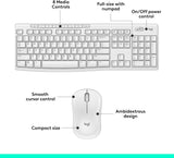 Logitech MK270 Wireless Keyboard and Mouse Combo for Windows, 2.4 GHz