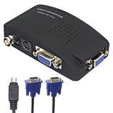 COMPOSITE S-VIDEO TO VGA VIDEO CONVERTER
