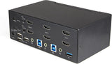 Commutateur KVM double écran StarTech.com 2 ports - HDMI 4K 30 Hz