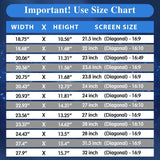 [2-Pack] 22 Inch Privacy Screen for 16:10 Computer Monitor - [Anti-Gla