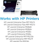 HP 87A (CF287A) Black Original Toner Cartridge Regular