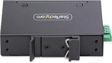 StarTech 5-PORT Unmanaged Industrial Network Switch, 100/1000 Ethernet, DIN RAIL/Wall-Mountable, Rugged IP30 Gigabit Switch, -40F-167F