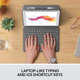 Logitech Combo Touch for iPad (7th, 8th and 9th Generation) Keyboard c