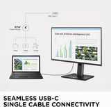 ViewSonic VG2752-2K 27 Inch IPS 1440p Ergonomic Monitor with Tilt, Swi