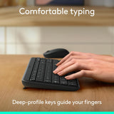 Logitech K250 Clavier sans fil Bluetooth compact avec pavé numérique - Graphite