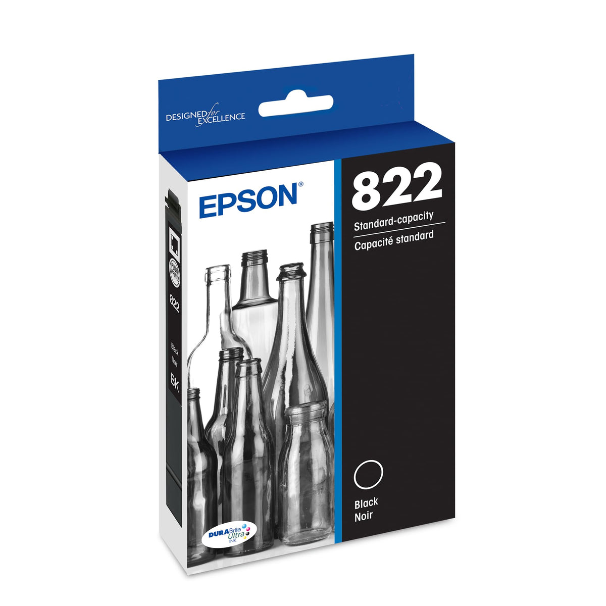 Epson T822 Standard Capacity Black Ink Cartridge