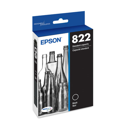 Epson T822 Standard Capacity Black Ink Cartridge