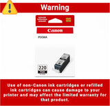 Canon Véritable cartouche d'encre Canon PGI-220, noir non applicable