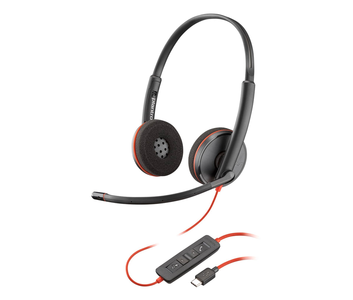 HP Poly Blackwire 3220 USB-C Stereo Headset