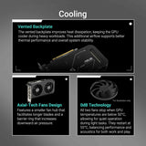 ASUS Dual GeForce RTX™ 5050 8GB GDDR6 OC Edition (PCIe 5.0, 8GB GDDR6,