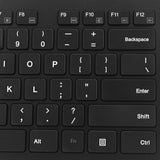 Clavier et souris sans fil - Adesso WKB-5300CB avec interrupteur à ciseaux